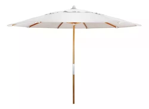 Ombrelone em Madeira 2,70 Branco Viva Vida
