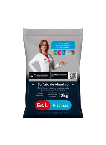 Sulfato de Alumínio 2kg BeL