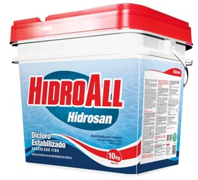 Cloro Hidrosan Hidroall 10kg