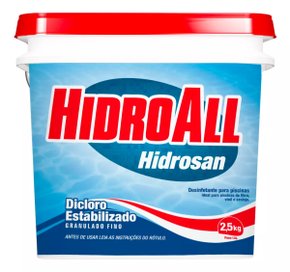 Cloro Hidrosan Hidroall 2,5kg