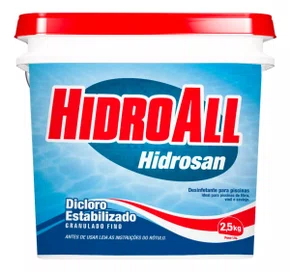 Cloro Hidrosan Hidroall 2,5kg