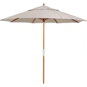 Ombrelone em Madeira 2,70 Bege Viva Vida