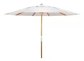 Ombrelone em Madeira 2,70 Branco Viva Vida