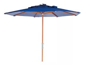Ombrelone em Madeira 2,70 Azul Viva Vida