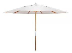 Ombrelone em Madeira 2,70 Branco Viva Vida