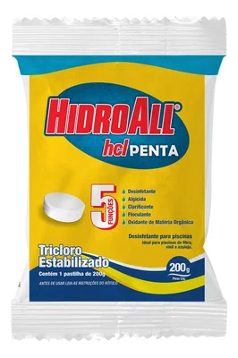 PASTILHA DE CLORO HIDROALL PENTA