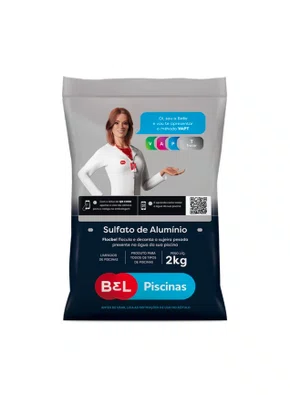 Sulfato de Alumínio 2kg BeL