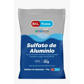 Sulfato de Alumínio 2kg BeL