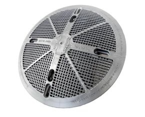 Tampa de Proteção Ralo de Fundo Prata Sodramar