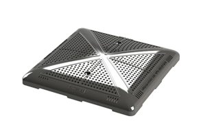 Tampa Ralo de Fundo 15x15 ABS Prata Sodramar